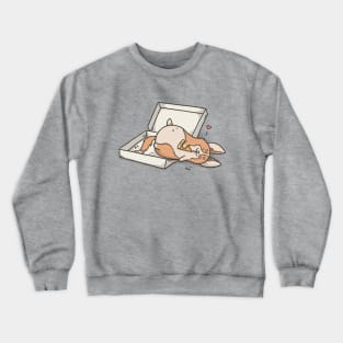 Pizza Coma Corgi Crewneck Sweatshirt